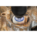 Sealey FW4030405 Abrasive Flap Wheel Diameter 40 x 30mm 40Grit Diameter 6mm Shaft - Pack of 5