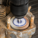 Sealey FW5025ASS Abrasive Flap Wheel Diameter 50 x 25mm Diameter 6mm Shaft Assorted Grit - Pack of 5