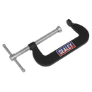 Sealey GCC02 Junior C-Clamp 4pc Set - 76mm x 35mm