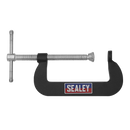 Sealey GCC02 Junior C-Clamp 4pc Set - 76mm x 35mm