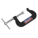 Sealey GCC06 Junior C-Clamp 4pc Set - 51mm x 32mm