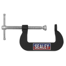 Sealey GCC06 Junior C-Clamp 4pc Set - 51mm x 32mm