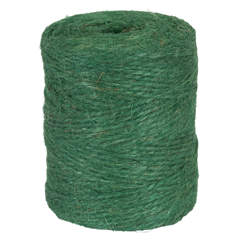 Sealey GT100M 1mm x 100m Jute Twine Green