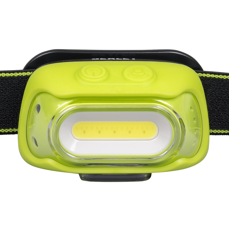 Sealey HT08RG Rechargeable Head Torch with Auto-Sensor 8W COB LED - Green