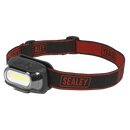 Sealey HT08R Rechargeable Head Torch with Auto-Sensor 8W COB LED