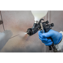 Sealey HVLP05 HVLP Gravity Feed Spray Gun 1.3mm Set-Up