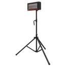 Sealey IR12CT Infrared Quartz Heater with Tripod Stand 230V 1.2kW
