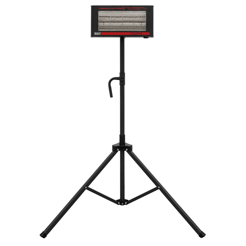 Sealey IR12CT Infrared Quartz Heater with Tripod Stand 230V 1.2kW