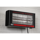 Sealey IR12 Infrared Quartz Heater - Wall Mounting 1.2W/230V