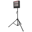 Sealey IR28CT Infrared Quartz Heater with Tripod Stand 230V 1.4/2.8kW