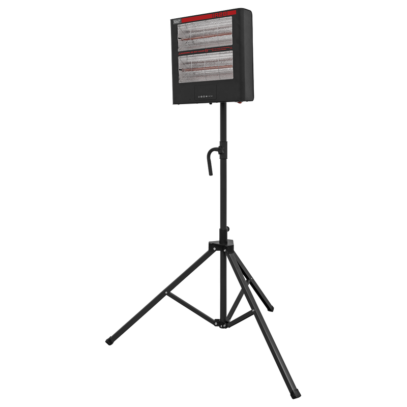Sealey IR28CT Infrared Quartz Heater with Tripod Stand 230V 1.4/2.8kW