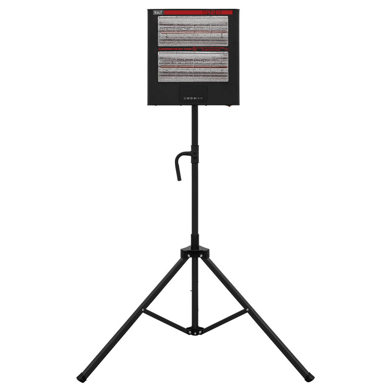 Sealey IR28CT Infrared Quartz Heater with Tripod Stand 230V 1.4/2.8kW