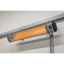 Sealey IWMH6000R High Efficiency Wall Mounting Infrared Short Wave Heater 6000W