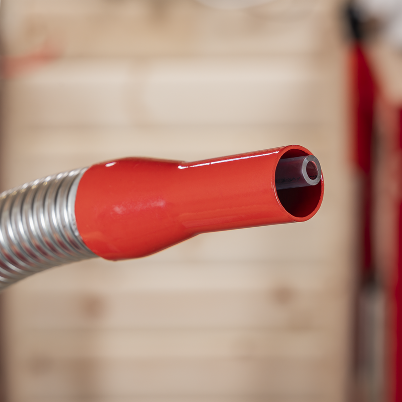 Sealey JC1SCR Flexi Pouring Spout for Screw Cap Jerry Cans - Red