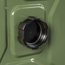 Sealey JC20SCG Screw Cap Metal Jerry Can 20L - Green