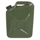 Sealey JC20SCG Screw Cap Metal Jerry Can 20L - Green