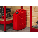 Sealey JC20SCR Screw Cap Metal Jerry Can 20L - Red