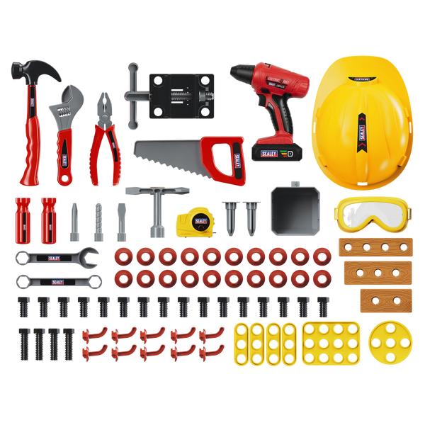 Sealey JTK2 Junior Toy Tool Kit with Workbench 90pc