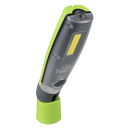 Sealey LED1001GDB LED Twist Rechargeable Inspection Light, Green - Box of 12