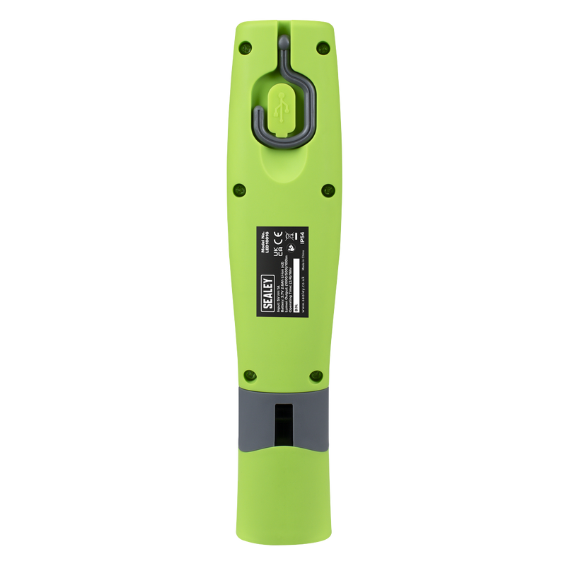 Sealey LED1001GDB LED Twist Rechargeable Inspection Light, Green - Box of 12