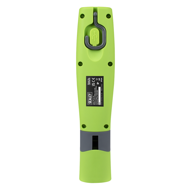 Sealey LED1001G LED Twist Rechargeable Inspection Light 8W COB & 1W SMD