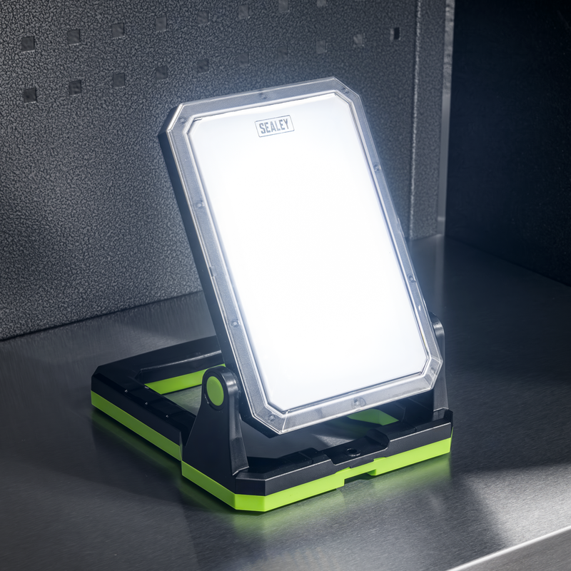 Sealey LED1800PB Rechargeable Portable Floodlight & Power Bank 20W SMD LED