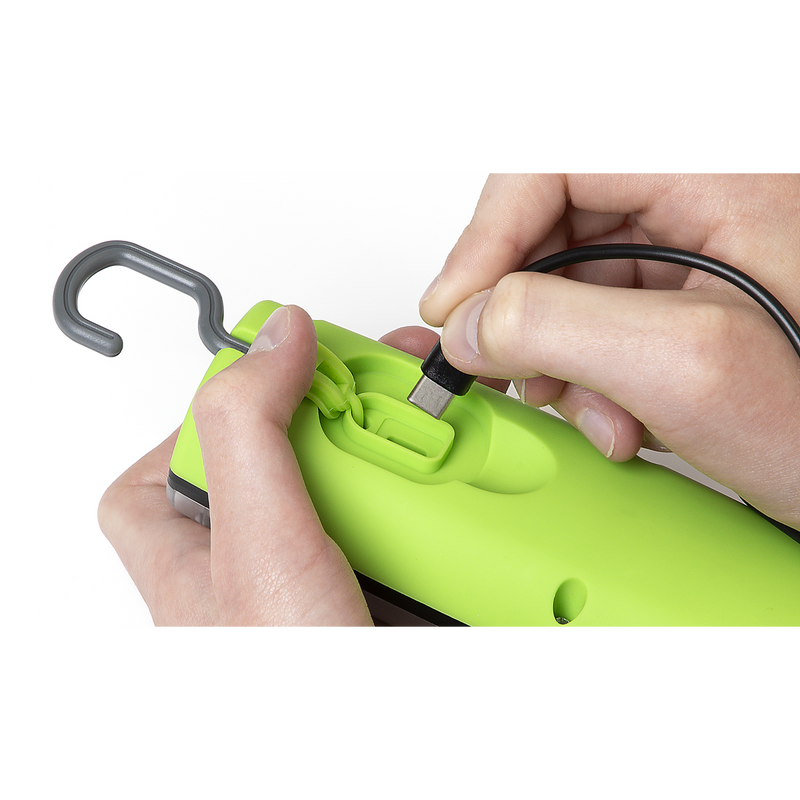 Sealey LED2001G LED Twist Rechargeable Inspection Light Green