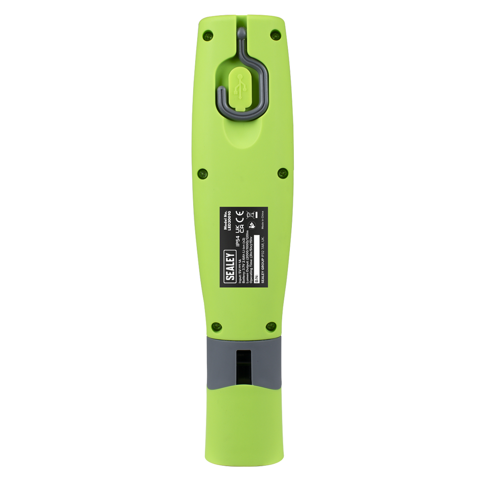 Sealey LED2001G LED Twist Rechargeable Inspection Light Green