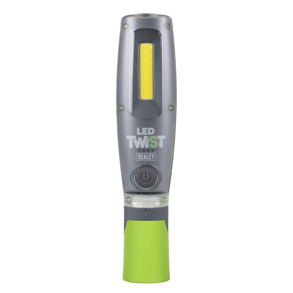 Sealey LED2001G LED Twist Rechargeable Inspection Light Green