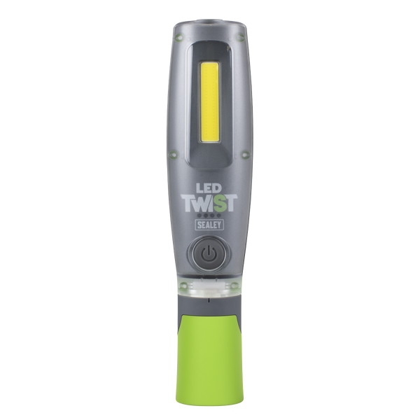 Sealey LED2001G LED Twist Rechargeable Inspection Light Green