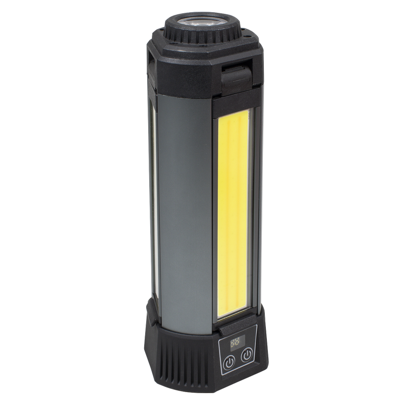 Sealey LED240 Rechargeable Flexible Floodlight with Tripod 24W COB LED & 5W SMD LED