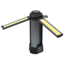 Sealey LED240 Rechargeable Flexible Floodlight with Tripod 24W COB LED & 5W SMD LED