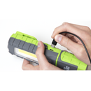 Sealey LED601GDB LED Twist Rechargeable Inspection Light, Green - Box of 12