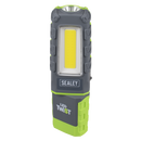 Sealey LED601GDB LED Twist Rechargeable Inspection Light, Green - Box of 12