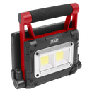 Sealey LEDFL15WS 15W COB LED Solar Powered Rechargeable Portable Floodlight
