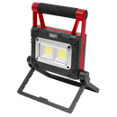 Sealey LEDFL15WS 15W COB LED Solar Powered Rechargeable Portable Floodlight