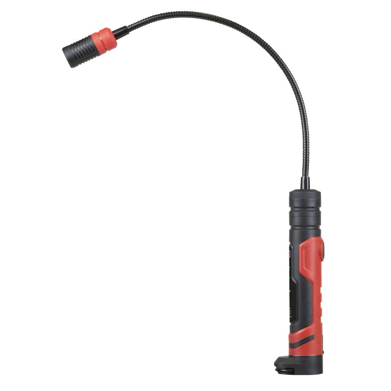 Sealey LEDFLEXPT Flexi Rechargeable Magnetic Pick-Up Tool Light 3W SMD LED