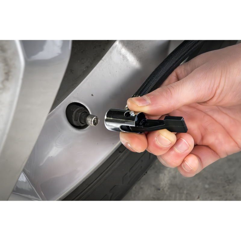Sealey MAC12D Tyre Inflator with Worklight 12V