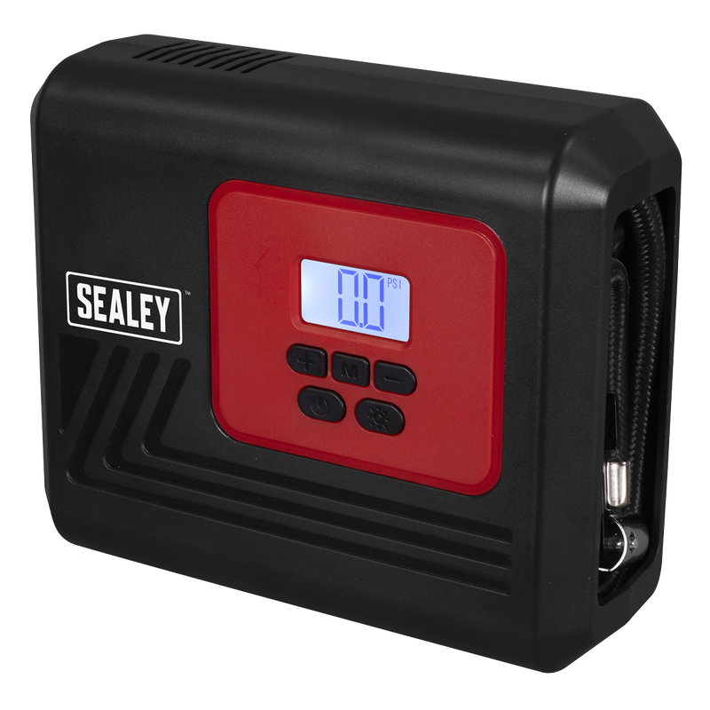 Sealey MAC12D Tyre Inflator with Worklight 12V