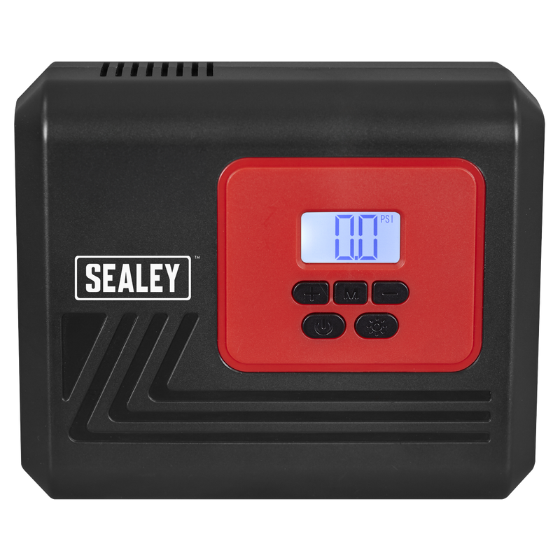 Sealey MAC12D Tyre Inflator with Worklight 12V