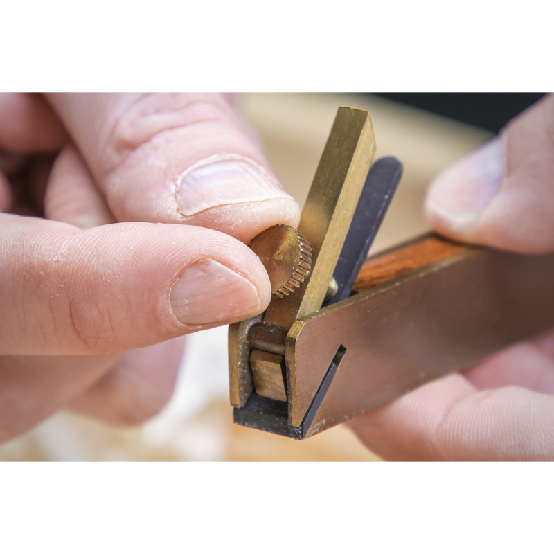 Sealey MBP03 Mini Brass Plane Set 3pc