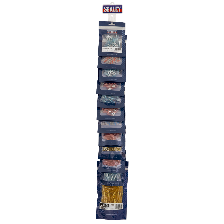 Sealey MHSTSET Clip Strip Deal - Heat Shrink Terminals