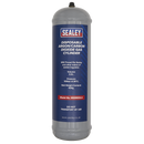 Sealey MIGMIX2.24 430g 2.2L, Disposable Argon/Carbon Dioxide Gas Cylinder - Pack of 4