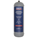 Sealey MIGMIX2.2 430g Disposable Argon/Carbon Dioxide Gas Cylinder