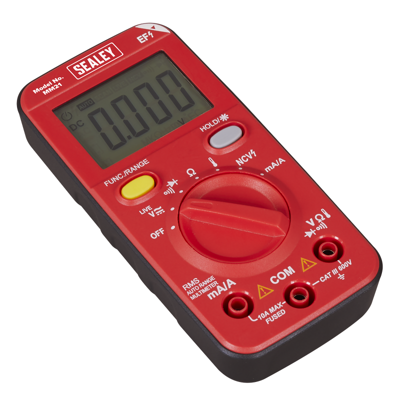 Sealey MM21 10-Function Professional Auto-Ranging Digital Multimeter
