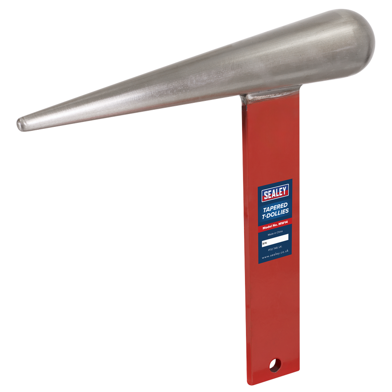 Sealey MW14 Tapered T-Dollies for Sheet Metal Forming