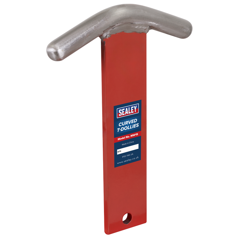 Sealey MW15 Curved T-Dollies for Sheet Metal Forming