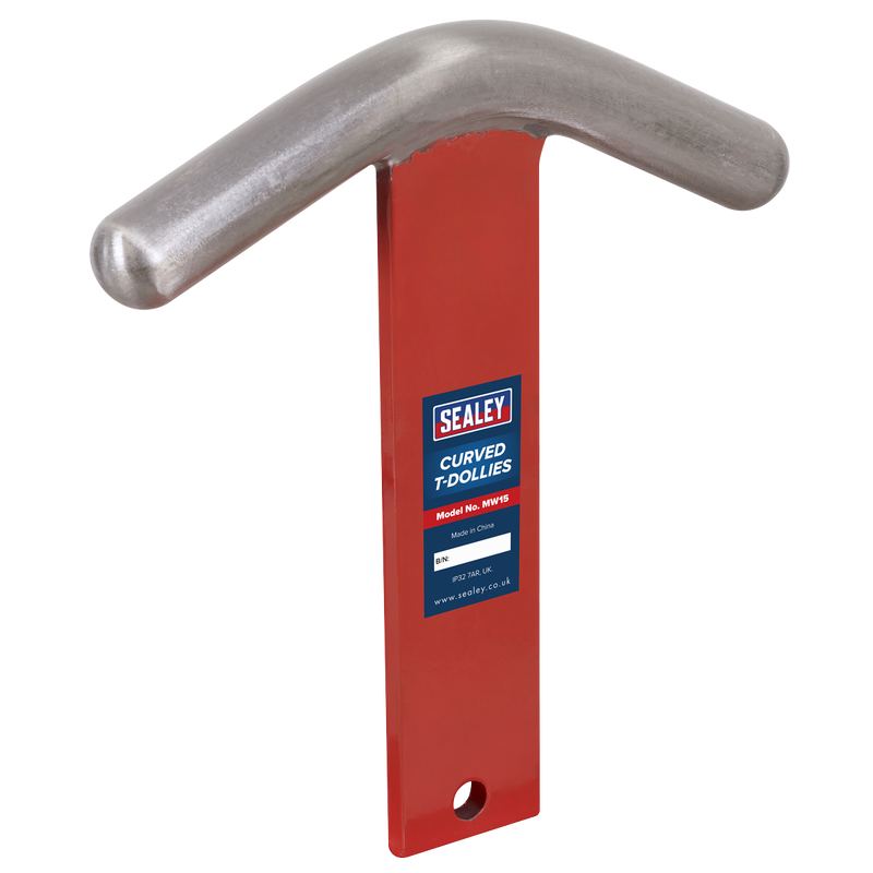 Sealey MW15 Curved T-Dollies for Sheet Metal Forming
