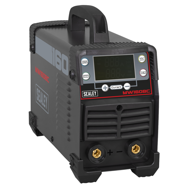 Sealey MW160BC MMA Inverter Welder & Battery Charger/Starter 200A