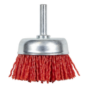 Sealey NFB50 Nylon Filament Cup Brush 50mm with 6mm Shaft